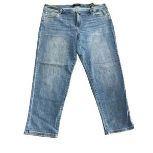 Liverpool Los Angeles Women's Blue Slim Fit Boyfriend Jean Size Plus 22W